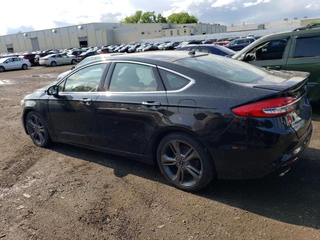 3FA6P0VPXJR251126 - 2018 FORD FUSION SPORT BLACK photo 2