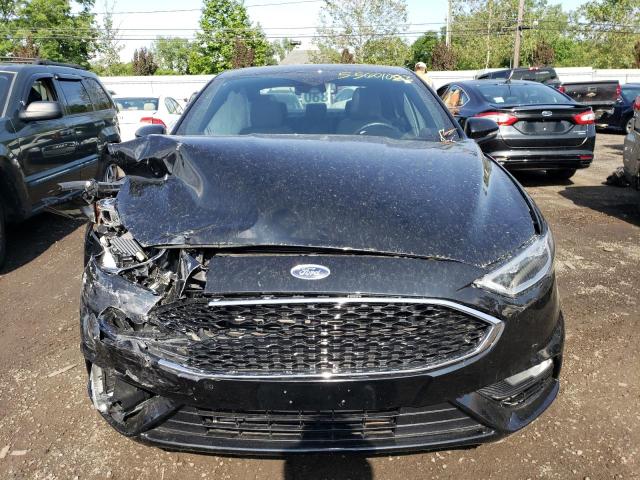 3FA6P0VPXJR251126 - 2018 FORD FUSION SPORT BLACK photo 5