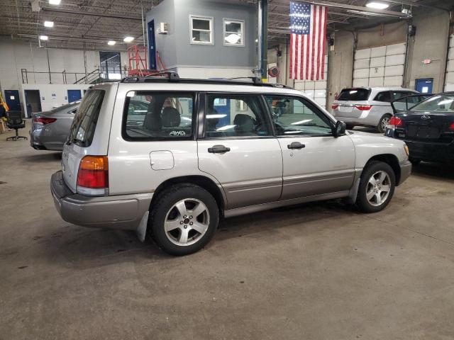 JF1SF6558YH706196 - 2000 SUBARU FORESTER S SILVER photo 3