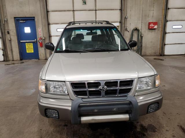 JF1SF6558YH706196 - 2000 SUBARU FORESTER S SILVER photo 5
