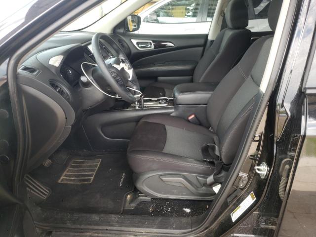5N1DR2AMXLC580151 - 2020 NISSAN PATHFINDER S BLACK photo 7