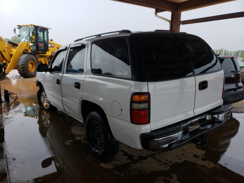 1GNEC13V44R285370 - 2004 CHEVROLET TAHOE C1500 WHITE photo 3