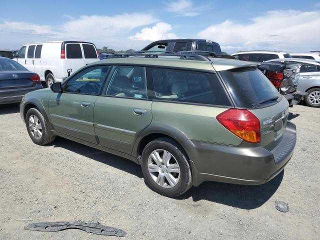 4S4BP62CX57335856 - 2005 SUBARU LEGACY OUTBACK 2.5I LIMITED GREEN photo 2