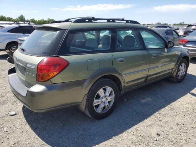 4S4BP62CX57335856 - 2005 SUBARU LEGACY OUTBACK 2.5I LIMITED GREEN photo 3