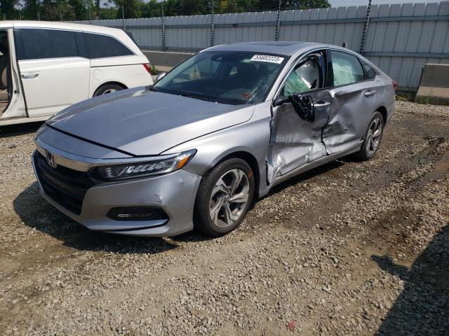 1HGCV1F5XKA146816 - 2019 HONDA ACCORD EXL SILVER photo 1