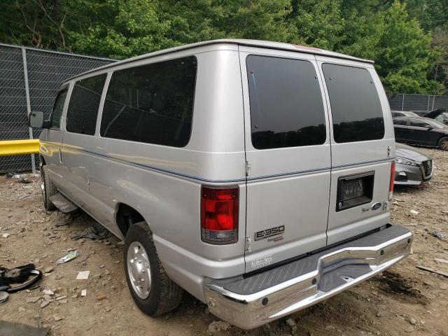 1FBNE3BL4BDB01915 - 2011 FORD ECONOLINE E350 SUPER DUTY WAGON SILVER photo 2