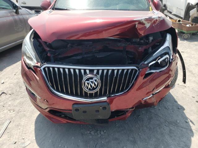 LRBFXDSA7HD012765 - 2017 BUICK ENVISION ESSENCE Կարմիր լուսանկար 12