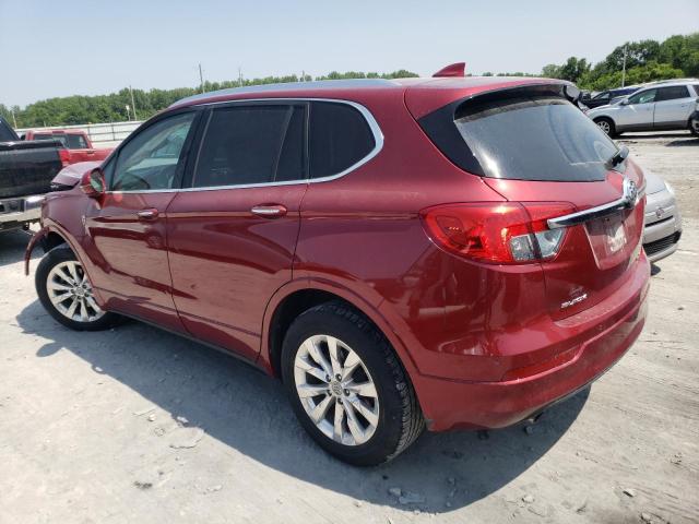 LRBFXDSA7HD012765 - 2017 BUICK ENVISION ESSENCE RED photo 2