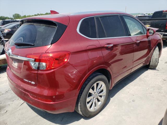 LRBFXDSA7HD012765 - 2017 BUICK ENVISION ESSENCE RED photo 3