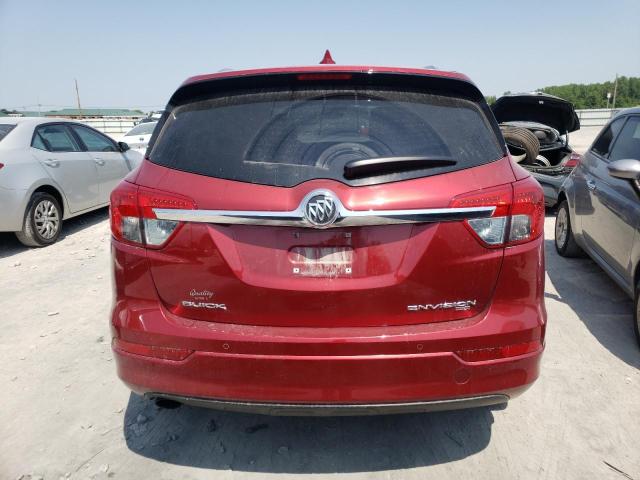 LRBFXDSA7HD012765 - 2017 BUICK ENVISION ESSENCE RED photo 6