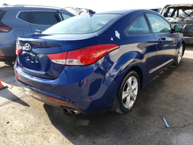 KMHDH6AE2DU018596 - 2013 HYUNDAI ELANTRA CO GS BLUE photo 3