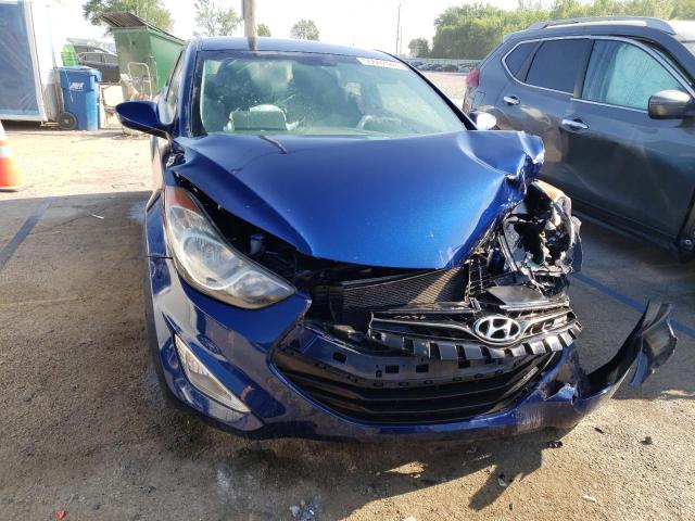 KMHDH6AE2DU018596 - 2013 HYUNDAI ELANTRA CO GS BLUE photo 5