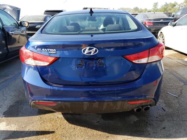 KMHDH6AE2DU018596 - 2013 HYUNDAI ELANTRA CO GS BLUE photo 6