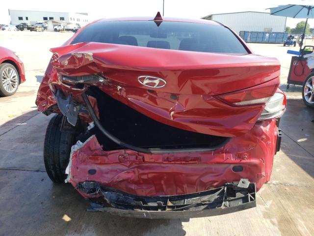 KMHD84LF2HU397339 - 2017 HYUNDAI ELANTRA SE RED photo 6