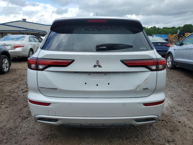 JA4J4VA89PZ007703 - 2023 MITSUBISHI OUTLANDER SEL WHITE photo 6