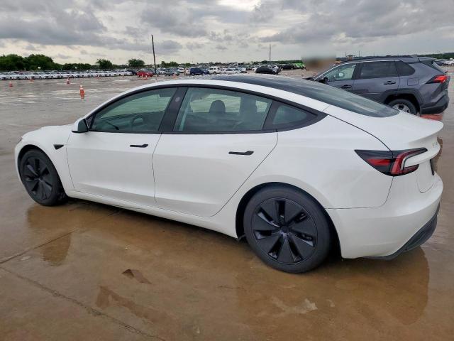 5YJ3E1EB1RF737639 - 2024 TESLA MODEL 3 白色 照片 2