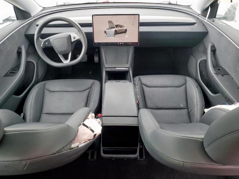 5YJ3E1EB1RF737639 - 2024 TESLA MODEL 3 白色 照片 8