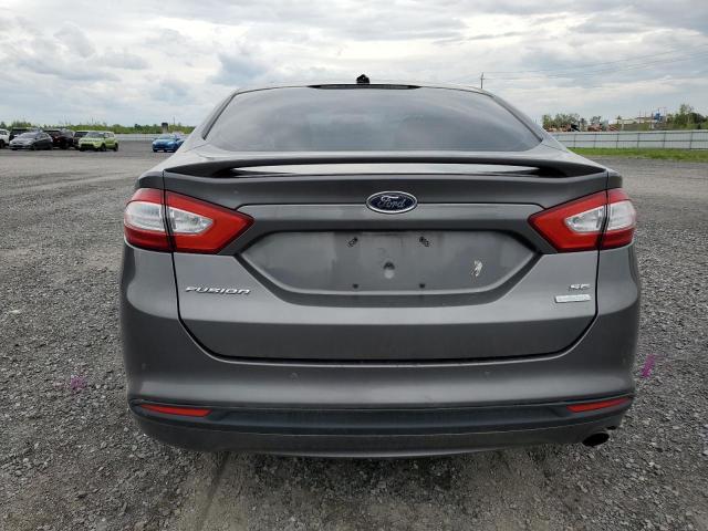 3FA6P0HR2DR366689 - 2013 FORD FUSION SE GRAY photo 6