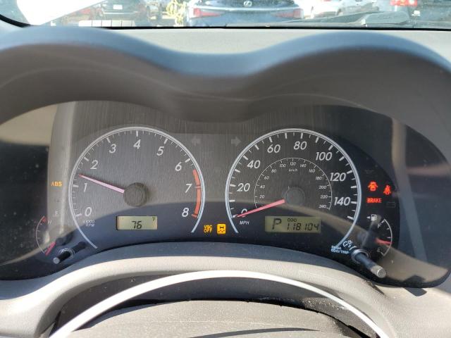 2T1BU4EEXAC440470 - 2010 TOYOTA COROLLA BASE 银色 照片 9