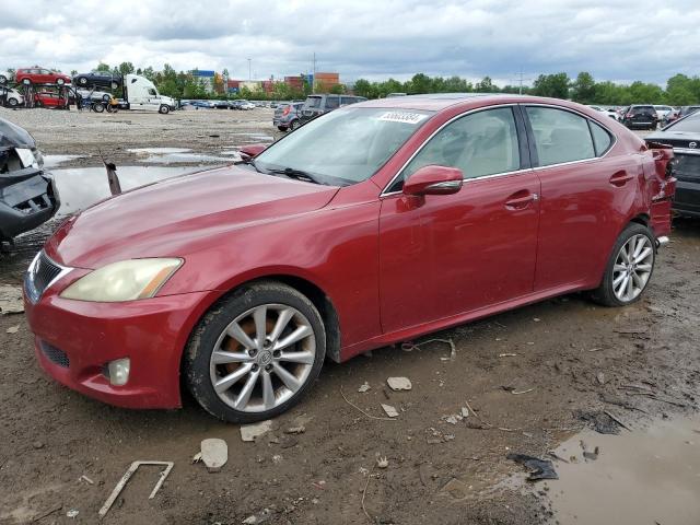 JTHCK262095029444 - 2009 LEXUS IS 250 RED photo 1