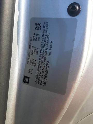 1G6DJ1E34D0107164 - 2013 CADILLAC CTS PERFORMANCE COLLECTION Серебристый фото 12