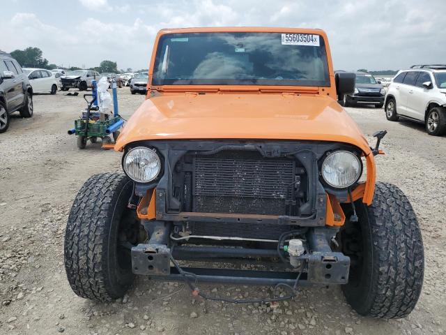 1C4AJWAG5CL203937 - 2012 JEEP WRANGLER SPORT ORANGE photo 5