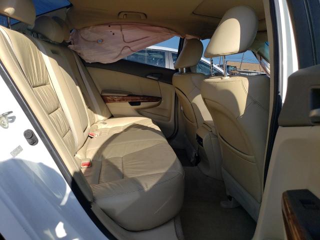 5KBCP3F87AB003389 - 2010 HONDA ACCORD EXL WHITE photo 10