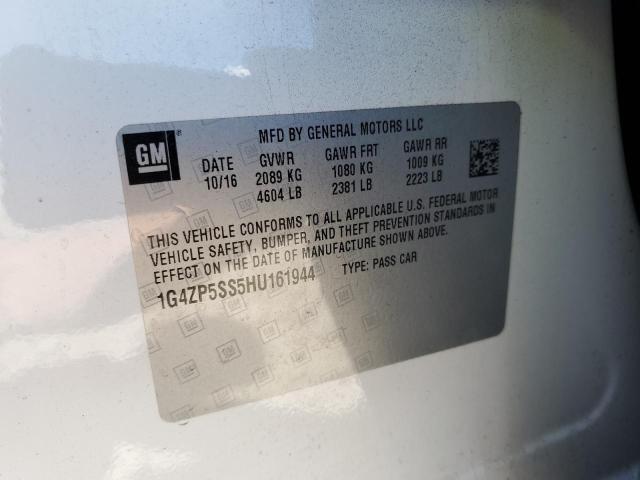 1G4ZP5SS5HU161944 - 2017 BUICK LACROSSE ESSENCE Ağ foto 13