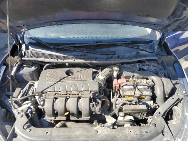 3N1AB7AP1JL625243 - 2018 NISSAN SENTRA S BLUE photo 11