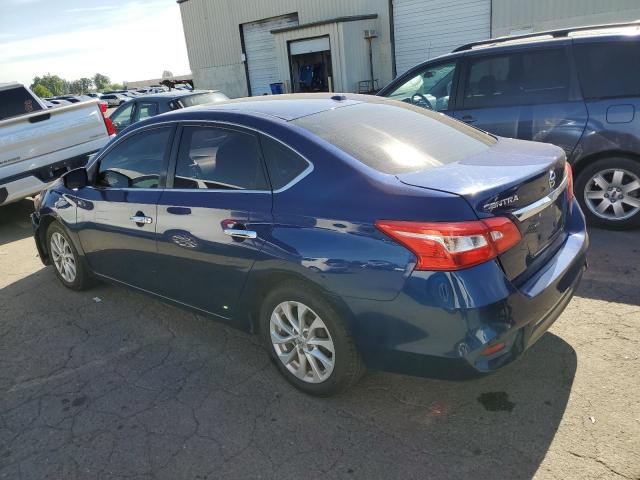 3N1AB7AP1JL625243 - 2018 NISSAN SENTRA S BLUE photo 2