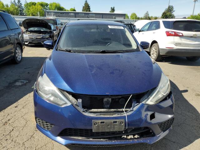 3N1AB7AP1JL625243 - 2018 NISSAN SENTRA S BLUE photo 5