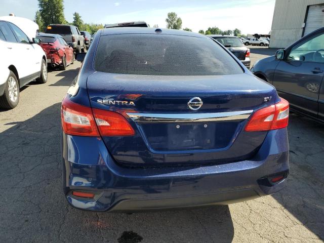 3N1AB7AP1JL625243 - 2018 NISSAN SENTRA S BLUE photo 6