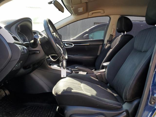 3N1AB7AP1JL625243 - 2018 NISSAN SENTRA S BLUE photo 7