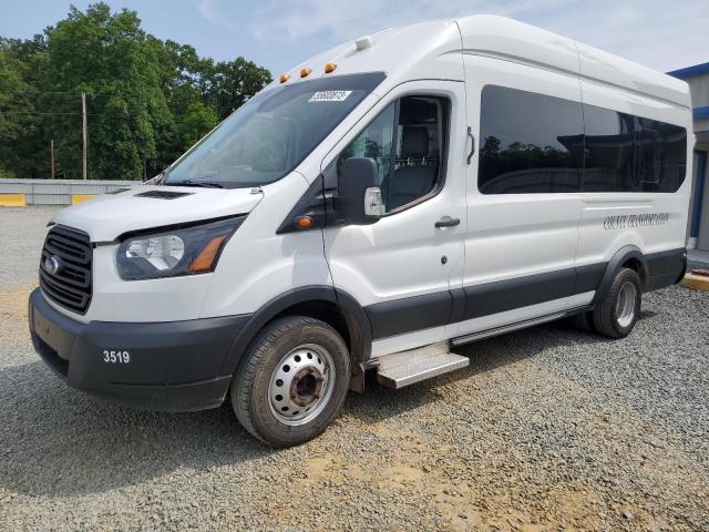 1FDVU4XM9KKA66625 - 2019 FORD TRANSIT T-350 HD WHITE photo 1