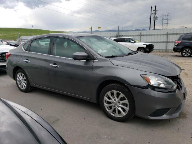 3N1AB7APXKY243166 - 2019 NISSAN SENTRA S GRAY photo 4