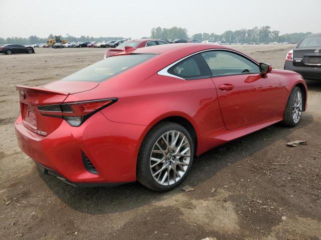 JTHS85BC4K5004949 - 2019 LEXUS RC 300 RED photo 3