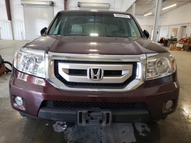 5FNYF4H99AB019063 - 2010 HONDA PILOT TOURING MAROON photo 5