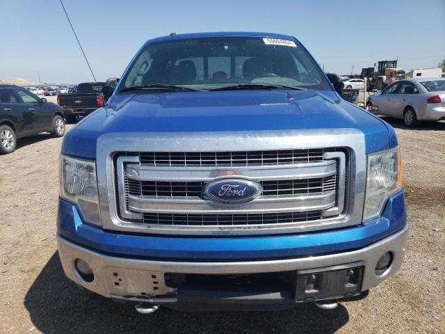 1FTFW1ET2EKF23209 - 2014 FORD F150 SUPERCREW BLUE photo 5