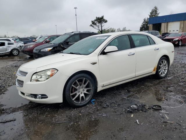 1G1ZK577684263320 - 2008 CHEVROLET MALIBU LTZ WHITE photo 1