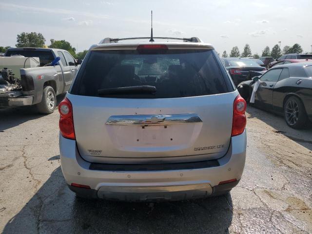 2GNALFEC6B1190001 - 2011 CHEVROLET EQUINOX LTZ SILVER photo 6