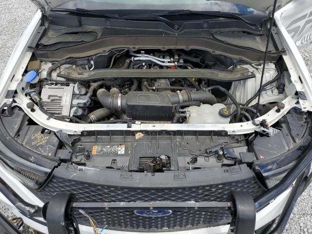 1FM5K8AC1NGB17877 - 2022 FORD EXPLORER POLICE INTERCEPTOR 白色 照片 12