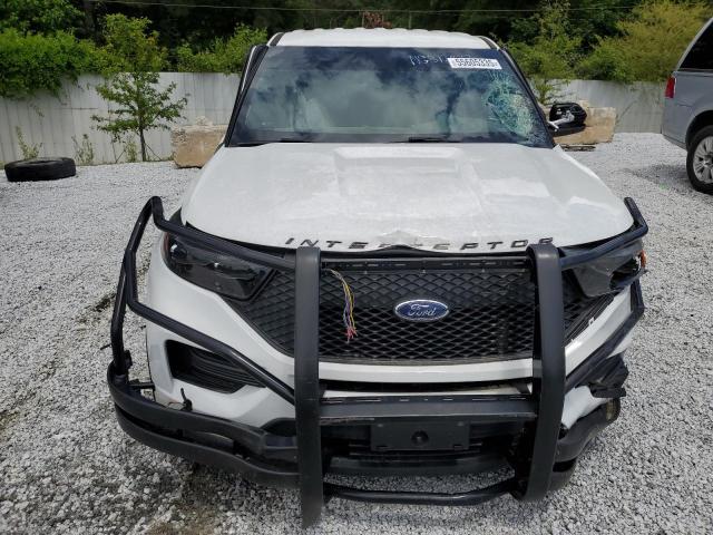 1FM5K8AC1NGB17877 - 2022 FORD EXPLORER POLICE INTERCEPTOR 白色 照片 5