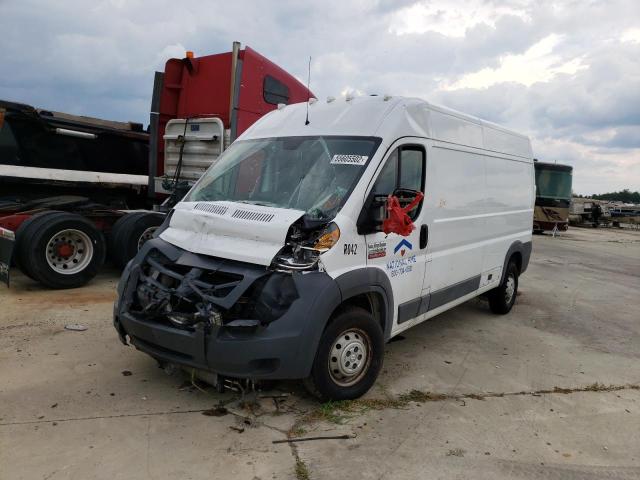3C6TRVDG3JE148957 - 2018 RAM PROMASTER 2500 HIGH თეთრი ფოტო 2