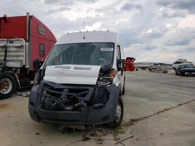 3C6TRVDG3JE148957 - 2018 RAM PROMASTER 2500 HIGH თეთრი ფოტო 9