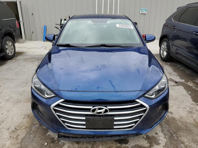 5NPD84LF7HH123665 - 2017 HYUNDAI ELANTRA SE BLUE photo 5