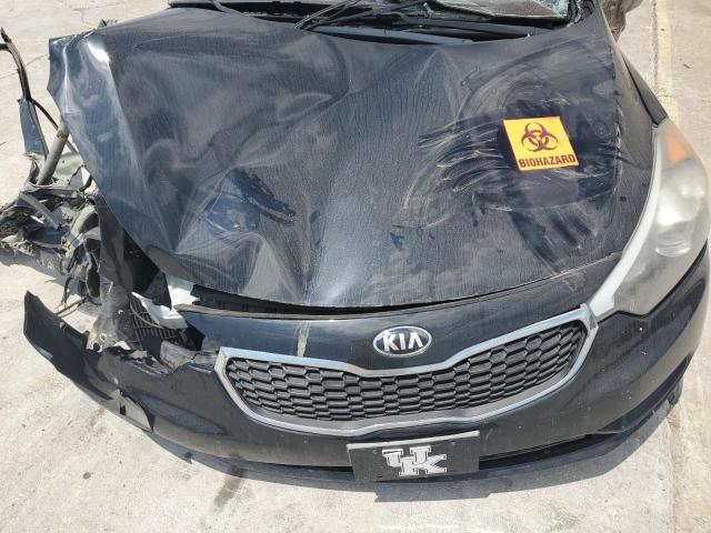 KNAFK4A62F5411147 - 2015 KIA FORTE LX BLACK photo 11