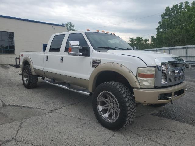 1FTWW31R88ED09804 - 2008 FORD F350 SRW SUPER DUTY TWO TONE photo 4