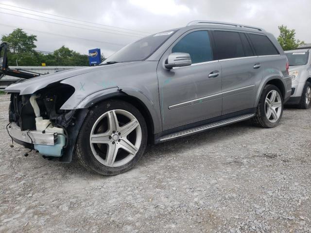 4JGBF8GE8BA715530 - 2011 MERCEDES-BENZ GL 550 4MATIC SILVER photo 1