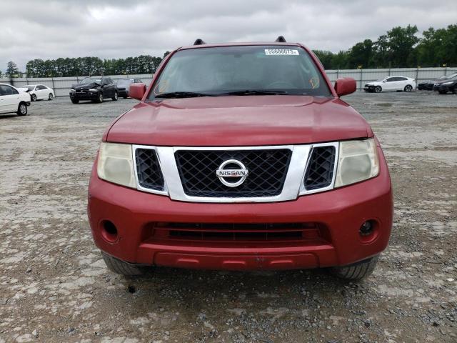 5N1AR1NN5AC629656 - 2010 NISSAN PATHFINDER S RED photo 5