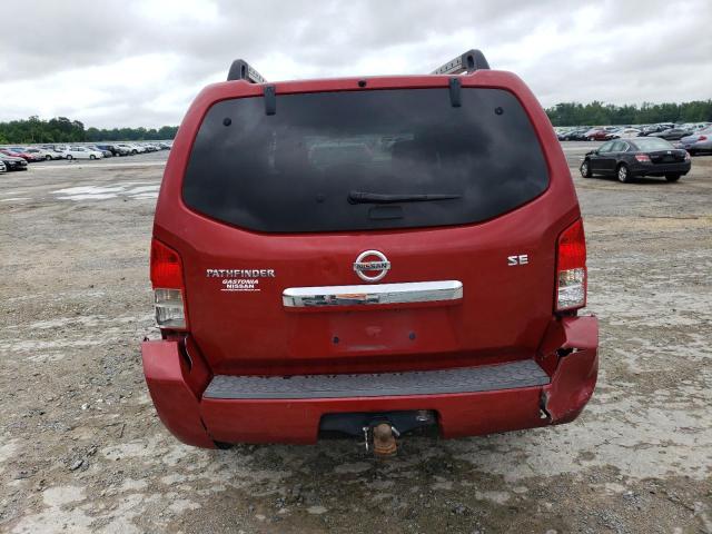 5N1AR1NN5AC629656 - 2010 NISSAN PATHFINDER S RED photo 6